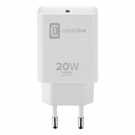 CELLULAR ACHIPHUSBCPD20WW CARICABATTERIA RETE APPLE USB-C 20W BIAN