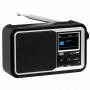 TREVI DAB7F96R RADIO DAB PORTATILE BLACK LCD BATT LITHIO