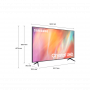 SAMSUNG UE43AU7170UXZT SMART TV 4K HDR10  WIFI BT 3 HDMI 1USBUHD