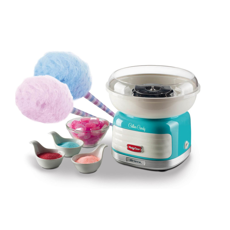 Ariete Cotton Candy Macchina per Zucchero Filato, 450W, Azzurro :  : Casa e cucina