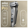 BRAUN 9415S RASOIO 4 LAME OPTIFOIL  WDRY       LED LITIO BASE