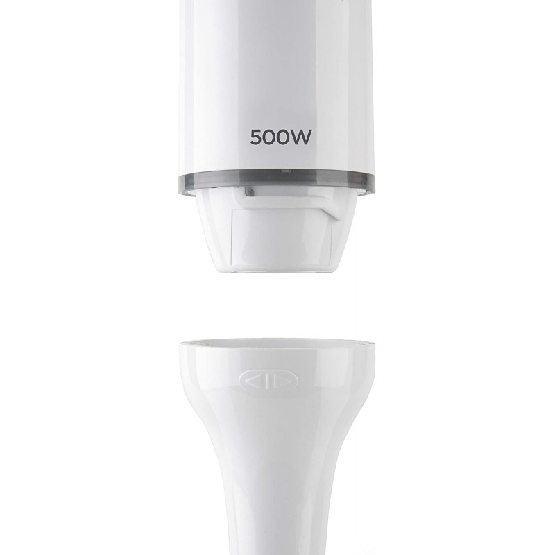 Sencor minipimer SHB5605RS, frullatore ad immersione 4 in 1, bicchiere  800ml, tritatutto e fruste elettrico, 20 velocità, Rosa