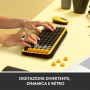 LOGITECH 920-010725 POP KEYS TASTIERA BT   RIC.USB BLAST YELLOW  GIALLA 