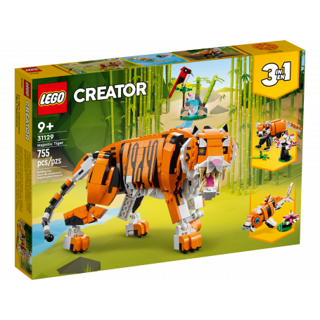 LEGO CREATOR 31129 TIGRE MAESTOSA ETA 9