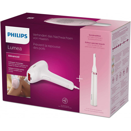 PHILIPS BRI920/00 EPILATORE LUCE PULSATA LUMEA ESSENTIAL SLIDEFLASH