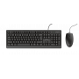 TRUST 23971 PRIMO - KIT TASTIERA E MOSUE CAVO USB NERO, ITALIANA
