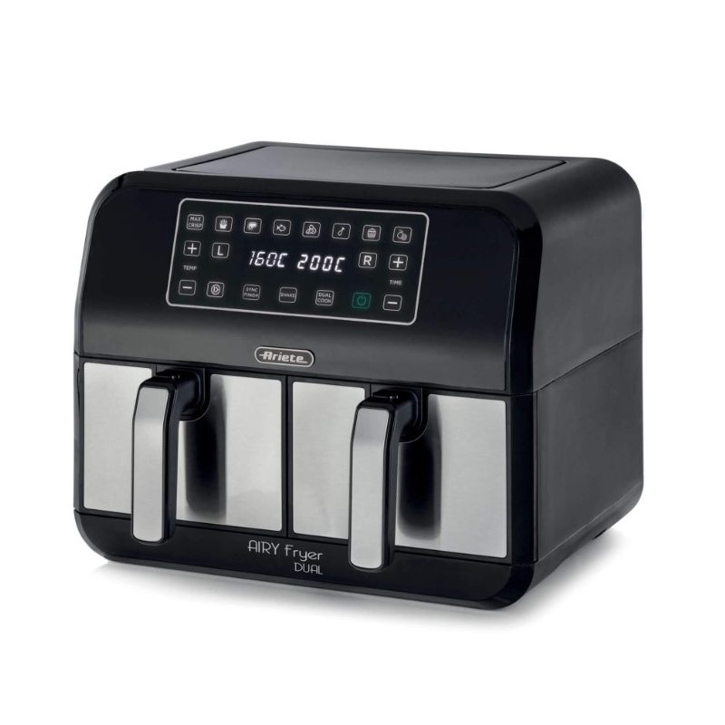 ARIETE 4624AIRYFR FRIGGITRICE AIRFRY DUAL METAL CESTELLI 170
