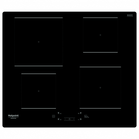 HOTPOINT HQ5660SNE PIANO INDUZ 60CM 4Z NERO