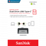 SANDISK SDDDC2-064 PENDRIVE 64GB ULTRA DUAL TYPE C        CF002