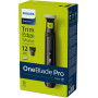 PHILIPS QP6530/16 RASOIO ONEBLADE PRO 12PR 0,5- 9MM 90MIN.1H. RICAR