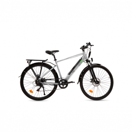 EMG KING CITYBIKE 28  TELAIO IN ALLUMINIO AMMORTIZZATA BATT 13H SILVER