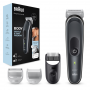 BRAUN BG5340 BODY GROOMER  BLK/GREY  BOX