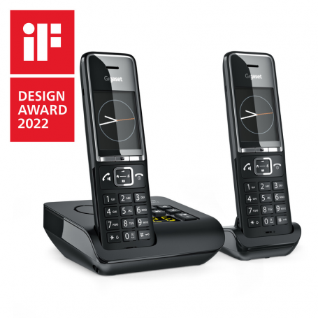 GIGASET COM550AMDU CORDLESS DECT/GAP VIVAVOCE SEGRETERIA DUO