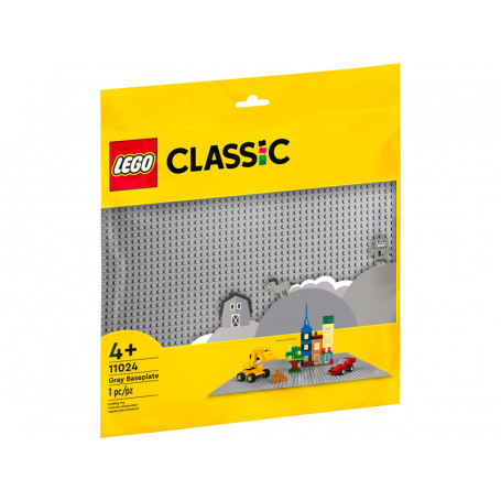 LEGO CLASSIC 11024 BASE GRIGIA ETA 4