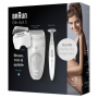 BRAUN 5805PSILKE EPILATORE RETE TESTINA 28 PINZETTE 2 VELOCITA CON