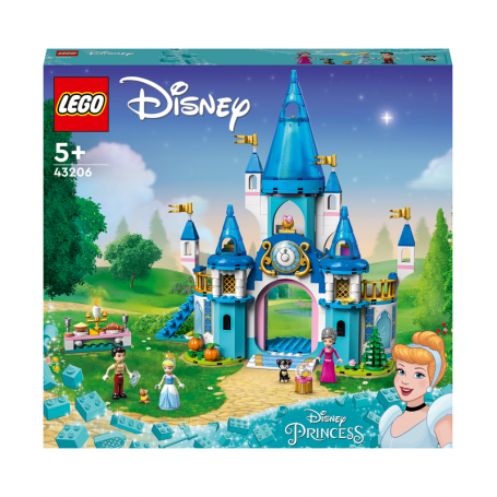 LEGO DISNEY PRINCESS 43206 IL CASTELLO DI CENERENTOLA E DEL PRINCIPE AZZURRO 5 