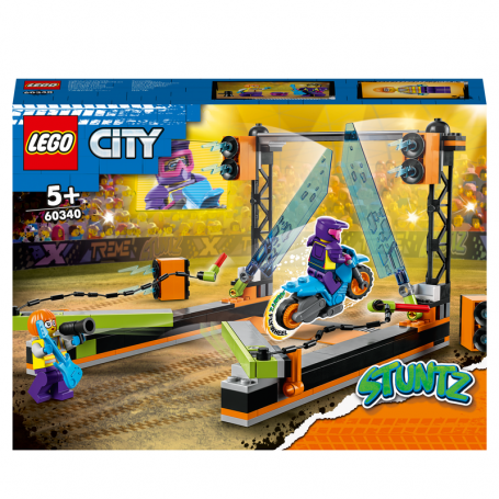 LEGO CITY STUNTZ 60340 SFIDA ACROBATICA DELLE LAME 5 