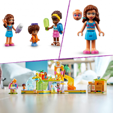 LEGO Friends La Scuola di Teatro di Andrea, Mini Bamboline Giocattolo con  Accessori, Idea Regalo, Giochi