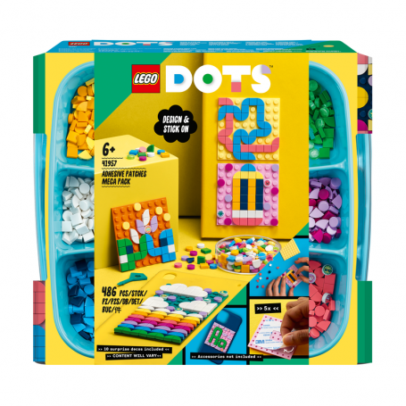 LEGO DOTS 41957 MEGA PACK PATCH ADESIVI 6 