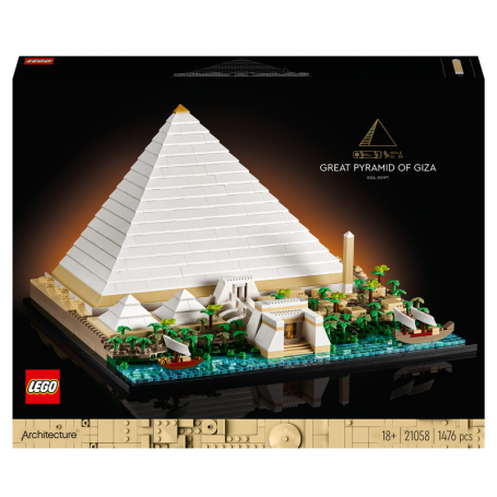 LEGO ARCHITECTURE 21058 LA GRANDE PIRAMIDE DI GIZA 18