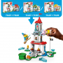 LEGO SUPER MARIO 71407 PACK ESPANSIONE COSTUME DI PEACH GATTO E TORRE GHIACCIATA ETA 7+