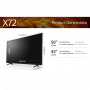 SONY KD50X72KPA TVC LED 50 4K GOOGLE TV HDR10 WIFI SAT 4HDMI 2USB