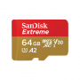SANDISK SDSQXAH-06 CARD MICRO SD 64GB 1266X EXTREME MOBILE