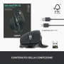 LOGITECH 910-006559 MOUSE WIRELESS BLUETOOTH MX MASTER 3S GRAPHITE