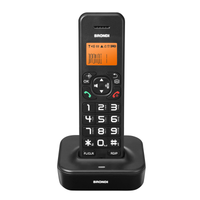 BRONDI BRAVSTARBK CORDLESS SENIOR TASTI GRANDI ECO DECT IDENT.CHIAM