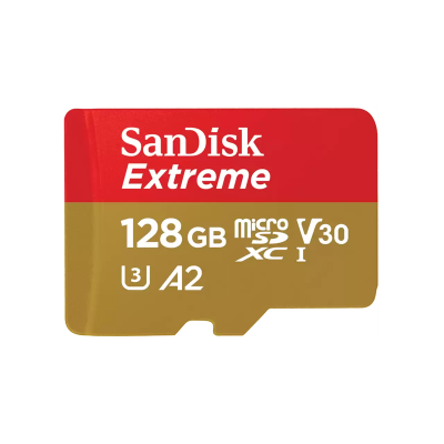 SANDISK SDSQXAA-12 CARD MICRO SD 128GB 1266X EXTREME MOBILE
