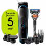 BRAUN MGK5280 MULTI GROOMING KIT RIC RETE         LAVABILE 4 PE