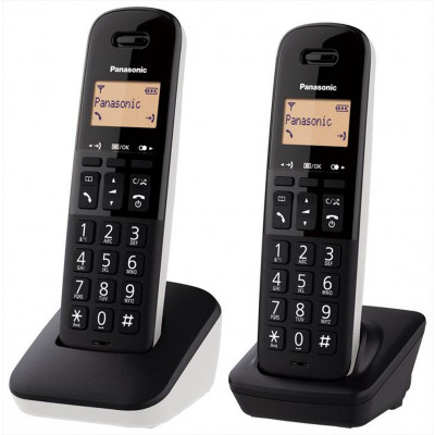 PANASONIC TGB612JTW CORDLESS 1,4  DECT DUO BLOCCO INDESIDERATI