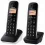 PANASONIC TGB612JTW CORDLESS 1,4  DECT DUO BLOCCO INDESIDERATI