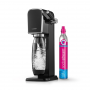 SODASTREAM ARTBLACK GASATORE ART NERO CILINDRO ROSA 2270217 2270217