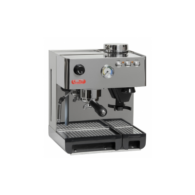 LELIT PL042EM MACCH CAFFE C/MACINACAFFE  INOX C/MANOMETRO