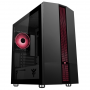 ITEK ITGCALLB41 LIFLIG B41 CASE MINITOWER M-ATX, VETRO LAT., VENT. ARGB, NERO