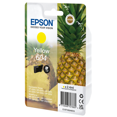 EPSON C13T10G44020 CARTUCCIA INK GIALLO 604  ANANAS 