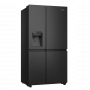 HISENSE RS818N4TFE FRIGO SBS 2P 632LT H179-L91 NF E BLACKINOX DISP-T