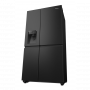 HISENSE RS818N4TFE FRIGO SBS 2P 632LT H179-L91 NF E BLACKINOX DISP-T