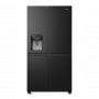 HISENSE RS818N4TFE FRIGO SBS 2P 632LT H179-L91 NF E BLACKINOX DISP-T