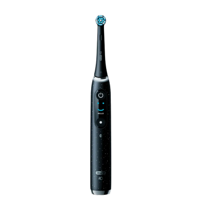 ORAL-B IO10BLACK SPAZZOLINO TECNOLOGIA 2D 7600 ROTO-OSCILLAZIONI TIMER 2 TESTINE