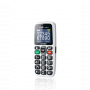 BRONDI AMICO UNICO WHITE TELEFONO CELLULARE SENIOR 1,8  2SIM SOS CONTROLLO REMOTOWHITE