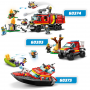 LEGO CITY FIRE 60374 AUTOPOMPA DEI VIGILI DEL FUOCO ETA 7 