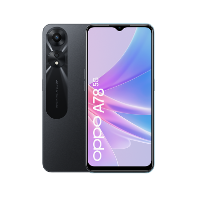 OPPO A78 BLACK S.PHONE 5G 6,56 HD  8CORE 4/128GB 50 2MP FRONT 8M