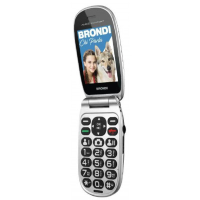 BRONDI AMICO COMFORT SENIORPHONE FLIP 2.8  TFT SOS CONTROLLO REMOTO