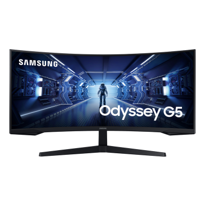 SAMSUNG LC34G55TWW MONITOR GAMING 34  ULTRA WQHD CURVED 165HZ 1MS344