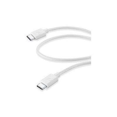 CELLULAR USBDATA06USBC2CW CAVO USB-C TO USB-C 60CM BIANCO