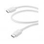 CELLULAR USBDATA06USBC2CW CAVO USB-C TO USB-C 60CM BIANCO