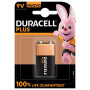 DURACELL MN1604PL10 PILA ALK TRANSISTOR PLUS100 9V      DU0CF010