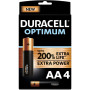 DURACELL DU0030 PILA DURACELL OPTIMUM STILO AA 1500 BLICF016